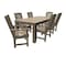 Highwood Usa Lehigh 7pc Rectangular Outdoor Patio Furniture Dining Set 84 x 42 AD-ST7LH1CO5AA-WBR - alternate 1